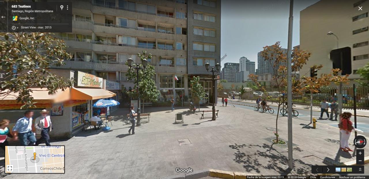 산티아고 Teatinos 690 아파트 외부 사진