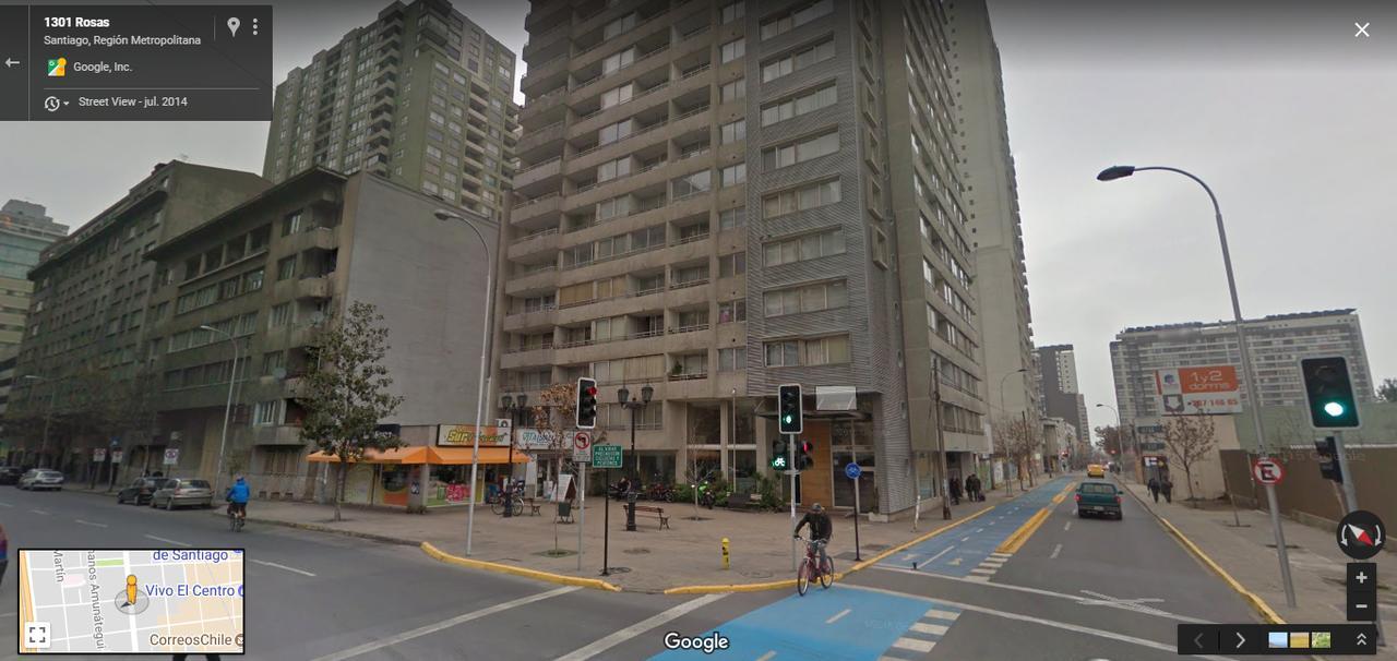 산티아고 Teatinos 690 아파트 외부 사진